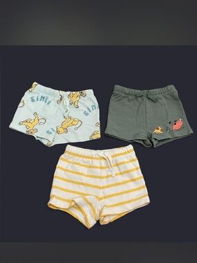 Disney Baby Shorts Set — 3 pairs